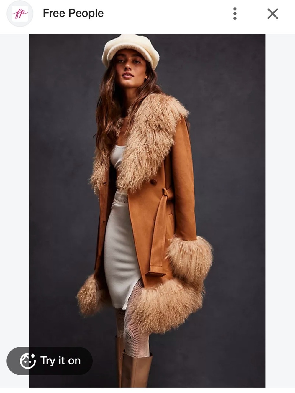 Free People Charlotte Simone Daisy Coat